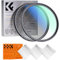 K&F Concept Filterset K-Serie Polfilter CPL Filter + MCUV Filter, Zirkularer Polarisationsfilter & UV-Sperrfilter-67mm