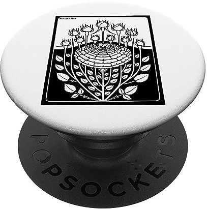 Rose Bush By Julie De Graag Dutch Art From 1919 PopSockets Swappable PopGrip