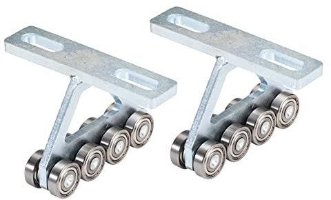 arlote 2-Teiliger Hubwagen für PA200-1000 Elektrozug, 8-Rad-Wagen für 1-5/8-StrebenkanäLe