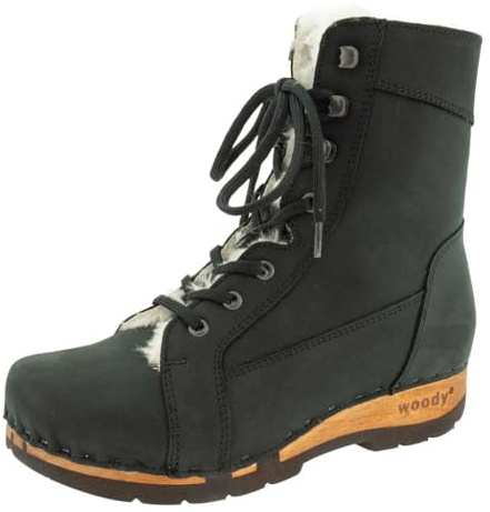 woody Damen Heike Clog Stiefelette