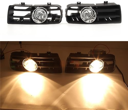 ANRAM Auto Nebelscheinwerfer für VW Golf 4 MK4 GTI TDI 1997-2006,Frontstoßstange Nebelscheinwerfer Nebelscheinwerfer-Baugruppe,A/Halogen Fog