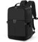 Ltemziiy Cabin Bags 40×20×25 for Ryanair Underseat Carry-ons Travel Backpack Hand Luggage Bag Cabin Flight Rucksack Casual Daypack School Office Backpack Fit 14 Inch Laptop-Black