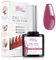Vernis Semi Permanent UV/Led One Step 12 ml - Vieux Rose - Effet Ongles foncés mais très brillants Avec ou Sans Base et Top Coat