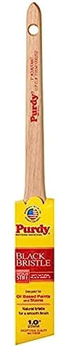 Purdy 144024010 Black Bristle Adjutant Angular Brush, 1 Inch