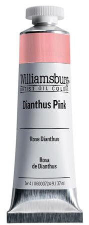 Williamsburg - Handgemachte Oelfarbe - 37 ml - Dianthus Pink