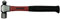 Teng Tools HMBP16 Ball Pein Hammer Diameter,Black, Red,27 mm