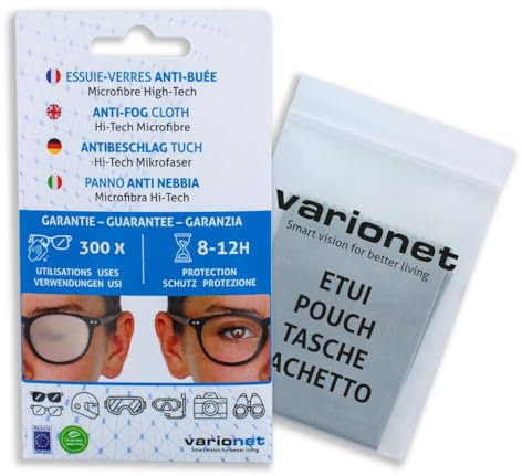 Essuie verres de lunettes anti-buée VarrioNet - BVI-VIEWOK