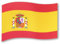 Sonia Originelli Magnetfahne Flagge für das Auto Fanartikel Fussball EM WM, Farbe: Spanien
