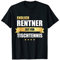 Rentner Tischtennis Opa Rente Pingpong Tisch Tennis Geschenk T-Shirt