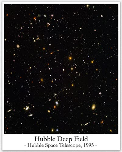 WallBUddy Hubble Deep Field Hubble Telescope Photo Famous Space Photo (50cm x 70cm)