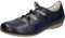 Josef Seibel Women Strappy Ballet Flats Fiona 04, Ladies Ballet Flats,Width G (Regular),Straps,Elastic Band,Fashionable,Blue (Ocean),44 EU / 9.5 UK