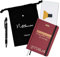 TOBJA Taschenkalender 2026 A6 red + Zubehör Set - Terminplaner mit Froschtasche, Stift, Pen-Loop und Beutel | Hardcover Kalender 2026 A6 (red + Zubehör)