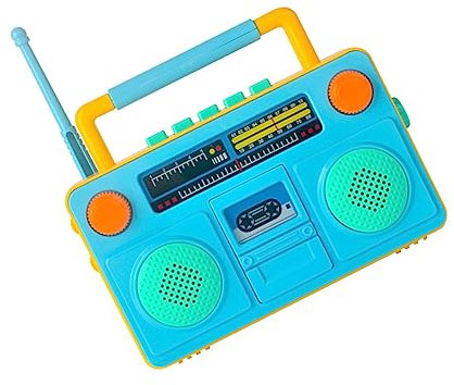 ibasenice 1piezas Juguete De Radio De Simulación para Reproductor De Historias Juguete De Aprendizaje para De Cumpleaños y Navidad De Aleatorios