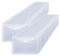 DAJAVE 60 Stück Dokumententasche A5 Transparent Dokumentenmappe A5 mit Druckknopf Wasserdicht a5 Dokumentenmappe Brieftaschen für Papier, Quittungen, Datei