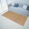 WEMYUFURN Rechteckig Brauner Bambusteppich 120 x 180 cm, Teppichboden, Bodenbelag für Wohnzimmer, Schlafzimmer und Büro, Verschiedene Größen