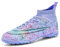 Boys Girls Astro Turf Football Boots Kids High Top Indoor Soccer Shoes Athletic Sneakers Football Trainers Shoes