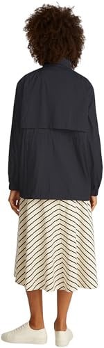 Tommy Hilfiger Veste Coupe-Vent Femme Ultra Light Hip Légère, Noir (Black), S