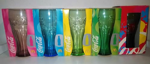 Rahm & AngiesStrickMagia venduti: Bicchieri da collezione 2007-4 bicchieri più vetro personale di McDonald`s