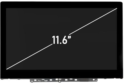TECHNOLOGYVS 11.6 REPLACEMENT TOUCH SCREEN DIGITIZER FOR CHROMEBOOK 300E GEN 2 81QC 82CE 81MB HD LED LCD DISPLAY MONITOR PANEL ASSEMBLY