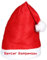 Alsino Rentier Rampensau Weihnachtsmütze Premium Nikolausmütze mit Spruch Sprüche Lustig - Weihnachtsmann Mütze rot mit Bommel Weihnachtsfeier Xmas Christmas Nikolaus