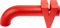 Zwilling TWINSHARP Messerschärfer, Keramikscheiben, einfache & sichere Handhabung, rot, Kaminrot