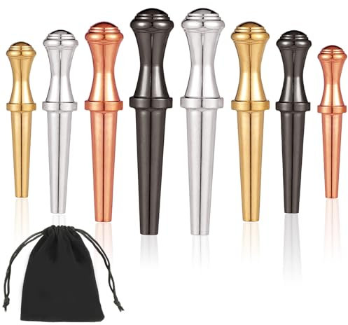 96pcs Metal Cribbage Board Pegs, Brass Cribbage Pegs Fit 1/8 Holes Peg Board Game Traditional Cribbage Board Game Crib Board Pins for Cribbage Board Game (1.34x0.20x0.10 Inch)