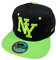 Snapback USA Cap Teenie Erwachsene Kappe Basecap Mütze Trucker Cappy Sport NY Teenie Grafiti Style (DE/NL/SE/PL, Alphanumerisch, Einheitsgröße, Schwarz Grün)