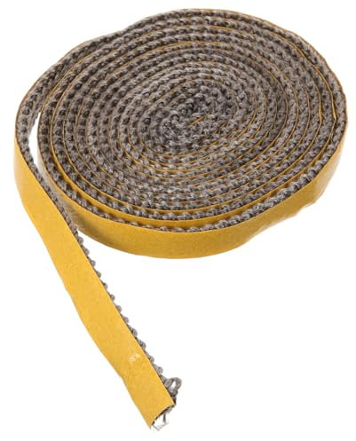 TOKIDNY Wood Stove Door Gasket Self-Adhesive Tape for Wood Boiler Door Gasket Easy Install