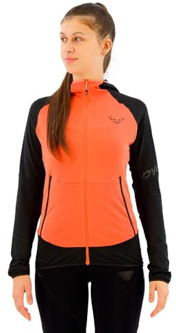 DYNAFIT Damen Transalper Light Hoodie Jacke, black out cabana-6170, XS