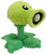 JIIENO 30 cm Plantes Vs Zombies Peluche Jouet PVZ Pois Shooter Peluche Douce Poupée pour Enfants Cadeaux