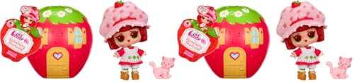 L.O.L. Surprise! Loves Strawberry Shortcake Tots - Muñecas Perfumadas Coleccionables con 7 Sorpresas, Mascota, Moda, Zapatos, Sombrero, Casa de Fresas Transformable, para Mayores de 4 años