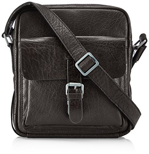 Strellson Greenford ShoulderBag SV 4010001279 Herren Schultertaschen 22x25x7 cm (B x H x T), Braun (mud 752)