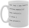 Coralgraph Inc MG381 Tea Programming Language Novelty Gift Printed Tea Coffee Ceramic Mug