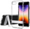 ESR Kompatibel mit iPhone 8 Hülle, Multi-Winkel [Horizontale + Vertikale] Metallständer Kickstand Handyhülle Doppelschicht Stoßfest Schutzhülle für iPhone 8- Klar