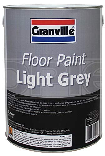 Granville Light Grey Floor Paint (3001B) - 5 Litres