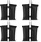 KEPLIN 4-Pack Gazebo & Tent Weight Bags - Heavy-Duty Stability for Canopies, Umbrellas, Furniture & More with Velcro Straps & Double Pocket Design for Secure Attachment - Reliable Hold Sand