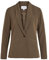Vila Damen Vikamma - Noos Blazer, Crocodile, 40 EU