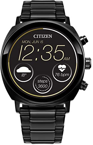 Citizen CZ Smart 41MM Unisex Casual Smartwatch, Black, 9, Sport