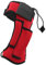 Tbest Equipo de Buceo, Cuchillo de Buceo Ajustable, Funda de Pierna Envoltura de Cuchillo Especial para Buceadores Subacuáticos, Rojo