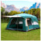 Quick-Pitch-Zelt für 5 bis 8 Personen, geräumige Verdunkelungszelte mit Zwei Schlafzimmern und einem Wohnzimmer, praktische und stabile Tipi-Zelte für Camping, ideal für Camping im Garten