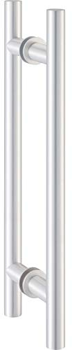 KWS 81424107252 Türgriff 8142, Länge 720 mm, Aluminium Silber eloxiert,