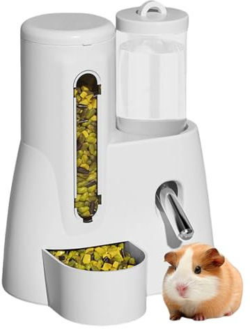 Hamster Water Bottle - No Drip, Automatic Water Dispenser for Rodents, Feeding Supplies | , Cage Accessories for Small Animals Ferrets Guinea Pigs