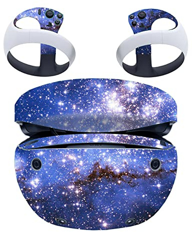 Geavonyg Für PS-5 VR2 Brillenaufkleber Film Schutzhülle – PS-5 VR2 Film Brillen Controller Ganzkörpermaske Aufkleber Skin PC Gaming Virtual Reality Headset Schutzzubehör