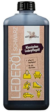 B & E Lederöl - schwarz - 500 ml