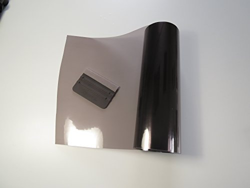 Könighaus (5,89€/m2) Scheinwerfer Tönungsfolie Hell Schwarz (Rückleuchten Blinker Nebelleuchten) 20 x 30 cm