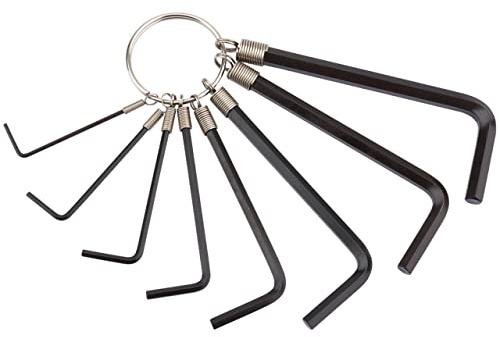 Draper 33652 Metric Hexagon Key Set, 8 Pieces