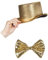 Marco Porta Silvester Outfit Zylinder Set (Gold)
