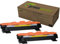 XXL Doppelpack ersetzt Brother TN-1050 | 2 x 2.000 Seiten (100% mehr Inhalt) | für Brother DCP-1510, HL-1110, MFC-1910 W | schwarz | 2 Toner