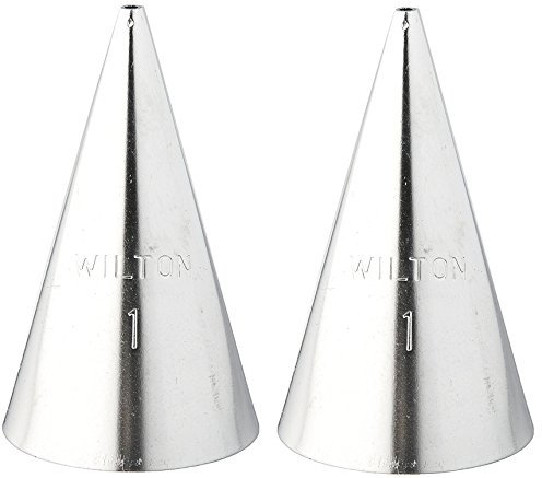 Wilton #1 Round Decorating Tip(2pk)