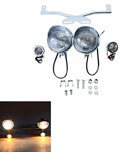 Alamor Übergabe Blinker Lichtleiste für Yamaha V-Star XVS 650 1100 Classic Silverado